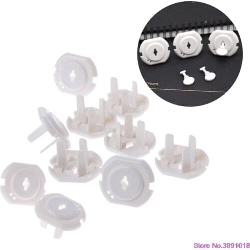 New 10pcs Australia Power Socket Outlet Plug Protective Cover Baby Safety Protector