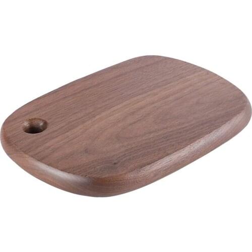 Chopping Boards,Walnut Cutting Board for Household,Solid Wood Cutting Board,Fruit Cutting Board 22.5X12cm