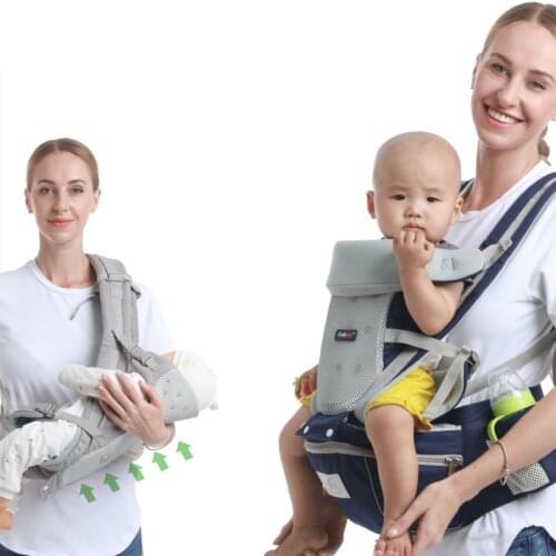 New born 0-48 Month Baby Backpacks Carriers Infant Baby Hipseat Carrier 3 In 1 Front Facing Ergonomic Kangaroo Wrap Sling bag
