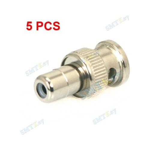 SMTKEY 5PCS BNC Male Plug to RCA Female Plug Connetor for CCTV