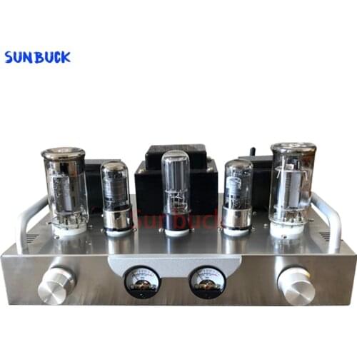 Sunbuck Small 300B 6J8P FU50 5U4C Tube Amplifier Sound Power Amplifier Audio DIY kit with instrument head display