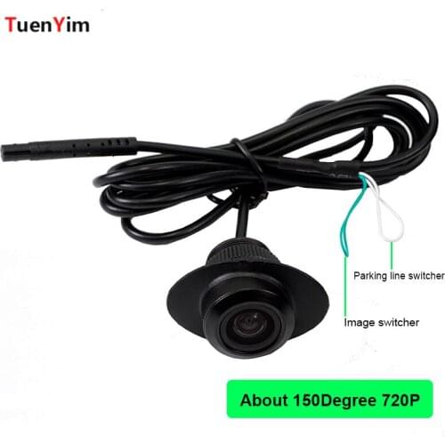 Night Vision Waterproof Car Front Side Rear View Camera 360 Degree Rotation Universal Car Reversing Parking Camera