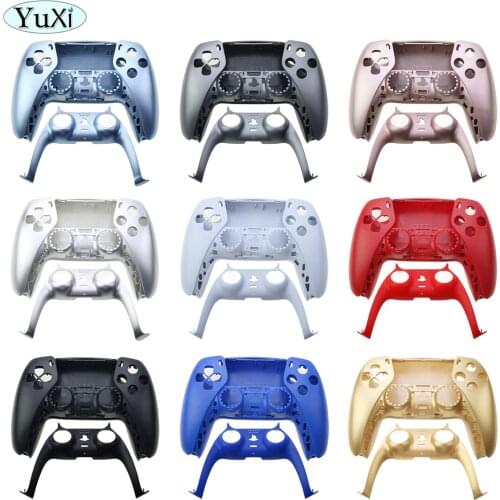 YuXi Skin Shell Case Cover Replacement Plate for Sony Playstations PS5 Console Non-Slip Protective Shell for PS5 Game Controller