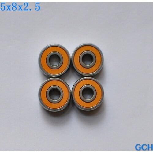 FREE SHIPPING For ABU GARCIA Reel Handle 4PCS 5X8X2.5mm SMR85 2OS CB SRL ABEC7 Stainless Steel Hybrid Ceramic Bearings By GCH