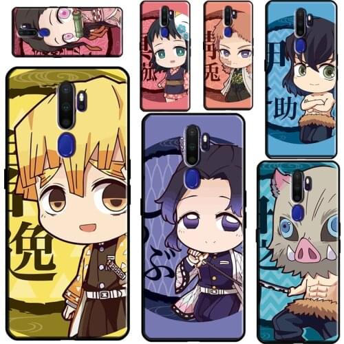 Demon Slayer Zenitsu Kanawo Phone Case For OPPO A5 A9 A31 A53 2020 A52 A72 A15 A83 A91 A1K A5S Reno2 Z Find X2 X3 Pro
