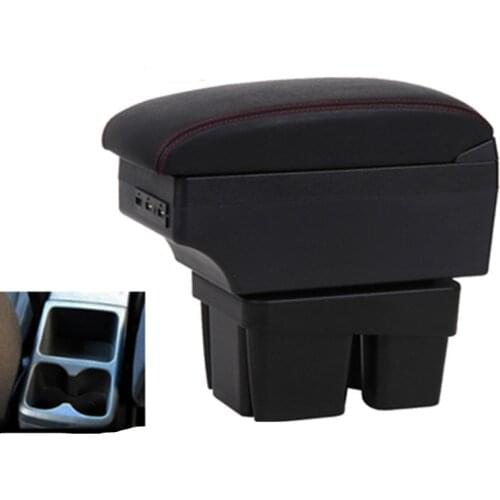 For VW Volkswagen Golf 7 armrest box USB Charging interface heighten central Store content box accessories parts