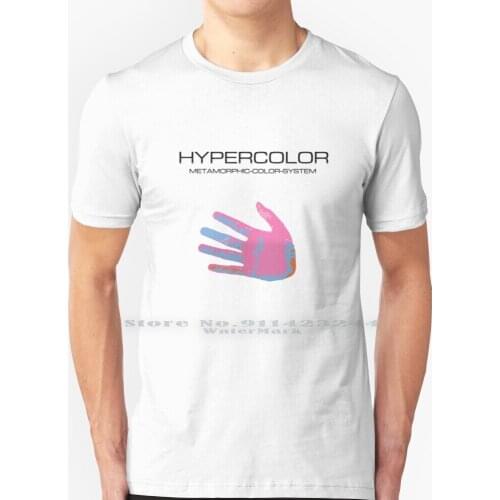 Hypercolor Metamorphic Color System T Shirt 100% Pure Cotton Hypercolor Metamorphic System Color Hypecolor Creative Trending