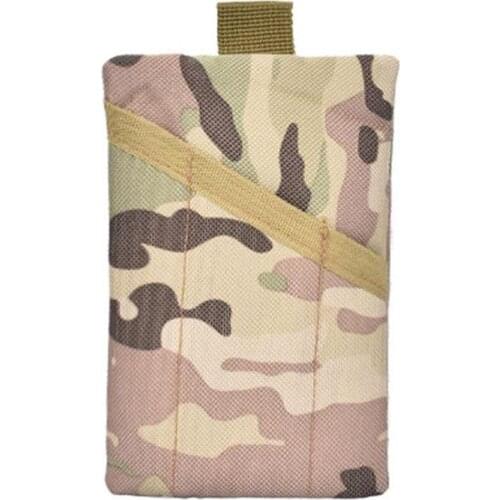 Outdoor Sports Camouflage Belt Bag Practical Coin Purse Storage Camping Bag Running Hand Supplies For Man