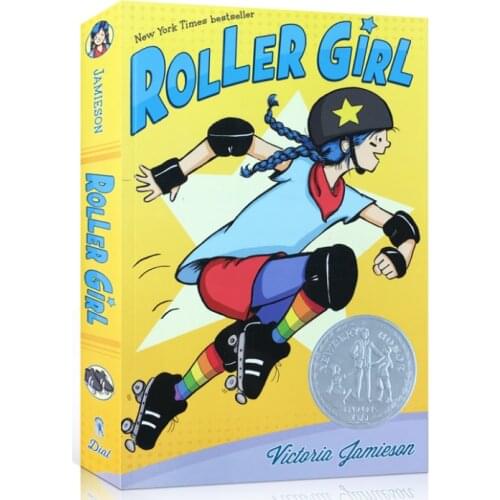 9-12 year 1 book/set Jamieson,Victoria Roller Girl Youth inspirational English comic book English Novels Girls friendship