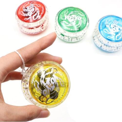 Creative Hobby Magic YoYo LED Light Classic Toys Children Games Yo Yo Professional Practice Juggling Amateur Show Toys Kids Gift