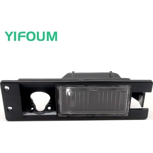 YIFOUM Car Rear View Camera Bracket License Plate Lights for Opel Combo D Ampera Astra J GTC Astra K GTC 5D Hatch/Buick Velite