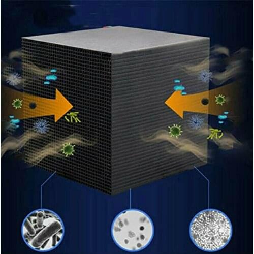Nano water purification cube for fish tank bottom filter on the filter material beneficial bacteria cultivation