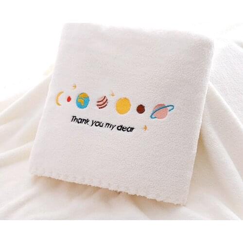 Multi-colors Big Toweling Coral Fleece Children Bath Towel Quick Dry Wrap Cloth Water Absorption Bathing Towels Soft Comfortable