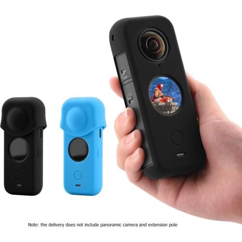 Soft Case Shell Portable Quick Release Silicone Lightweight for Insta360 One X2 Camera Lens Protector Sleeve Covers
