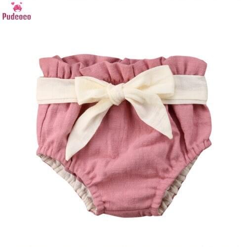 New Diaper Covers with Ruffles for Baby Girl Cotton Bloomers Toddler Shorts PP Pants Nappy Diaper Covers