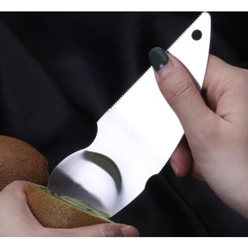 Kiwi Knife 304 Stainless Steel Kiwi Knife Digging Spoon Kiwi Fruit Egg Cutter Digging Fruit Knife Kitchen Fruit Tools