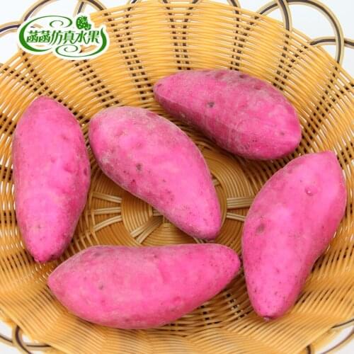 Foam sweet potato pachyderms chromatape model fake vegetables decoration