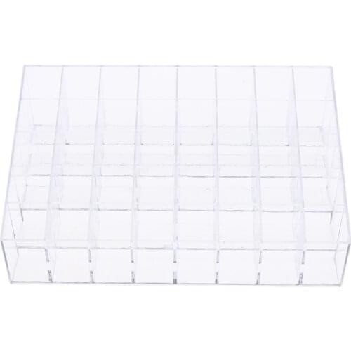 40 Compartments Makeup Lipstick Storage Display Stand Rack Holder Organizer