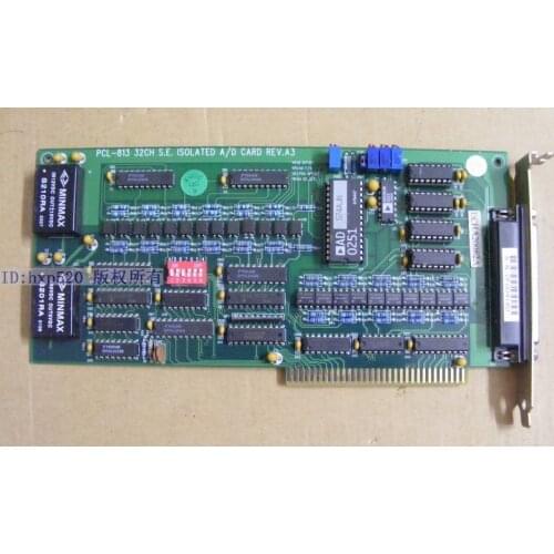 Industrial control panel PCL-813 32-channel PCL-813 32CH REV.A3 2 way isolation analog input card Good quality