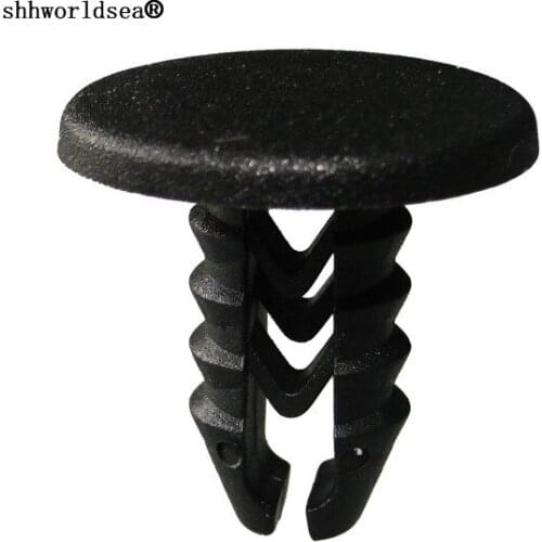 Shhworldsea 100pcs Free Shipping Black Inner Trim Panel Retainer Interior Decoration Locator For Fiat