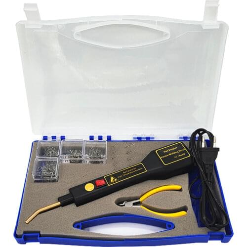 Special 50W hot stapler PVC repair machine car bumper welding repair soldering iron hot nail machine plastic welding garage tool