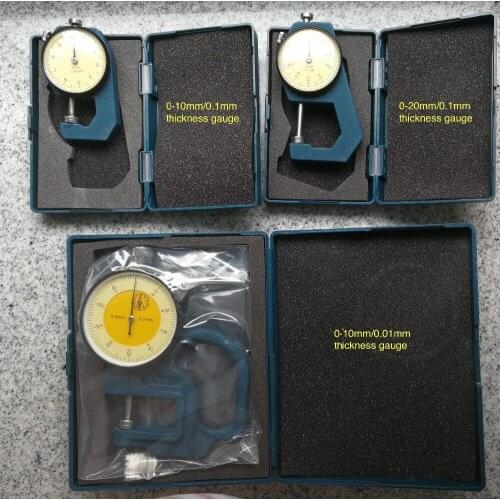 Thickness gauge 0-10mm/0.01mm,good quality