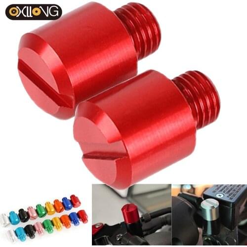 M10*1.25 For HONDA CB1000R CB500X CB500F XL700V Transalp X-ADV 750 300 NC750X NC700X Mirrors Hole Plug Screws Caps Cover Bolts