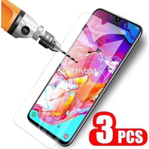 3PCS Safety Glass For Samsung Galaxy A71 4G/5G A70 A70S Screen Protector On Sumsung A 71 70 S 70S Transparent Glas Cover Film 9H