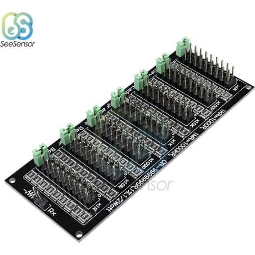 7 Seven Decade 1R - 9999999R Programmable Adjustable SMD Resistor Slide Resistor Board Step Accuracy 1R 1% 1/2 Watt Module 200V