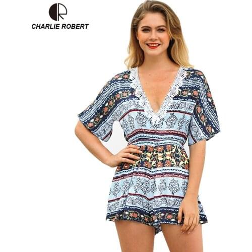 CHARLIE ROBERT Women's Summer Jumpsuits