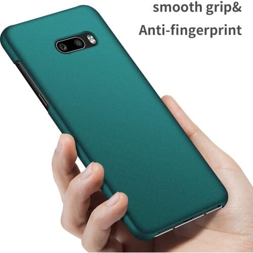 For LG G8X Case Luxury High quality Hard PC Slim Matte Protective Back cover case for lg g8x ThinQ phone shell housing