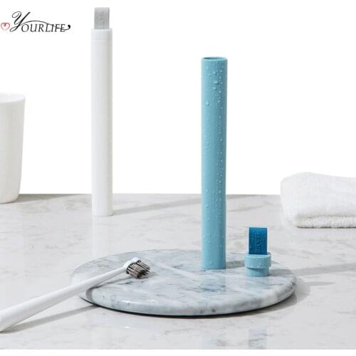 OYOURLIFE Portable Travel Toothbrush Case Outdoor Tooth Brush Waterproof Dust-proof Protect Container Bathroom Toothbrush Cover