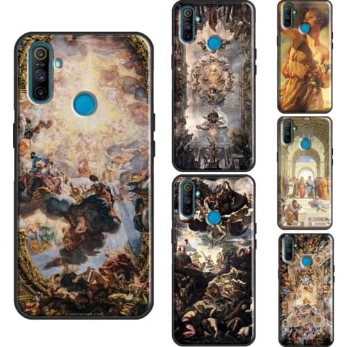 Renaissance Art Painting For OnePlus 9 Pro 8 7T 8T Nord Case For Realme 8 7 6 Pro Q3 7i C3 C11 C15 GT Cover Shell