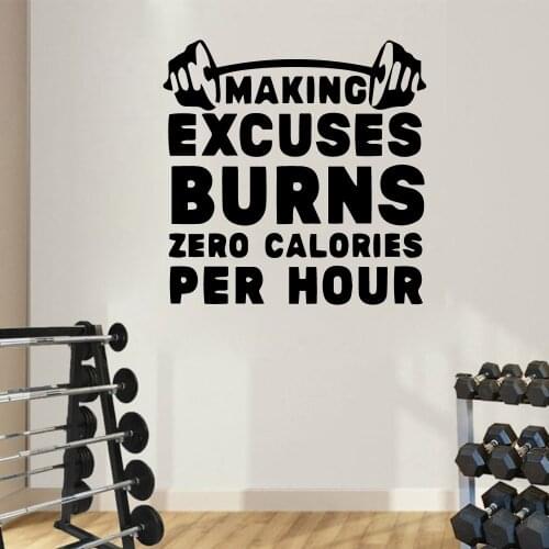 Diy GYM Home Decor Modern Acrylic Decoration For Living Room Kids Room Wall Art MURAL Drop Shipping