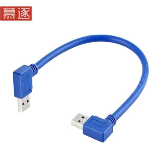 Doppel ellenbogen USB 3,0 daten linie öffentlichen zu öffentlichen festplatte daten linie heizkörper verbindung linie hohe gesch