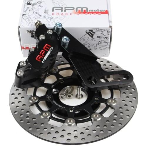 Rpm Motorcycle Hydraulic Brake Caliper Disc System Set HF6 220mm/260mm Floating Disc For Honda Yamaha
