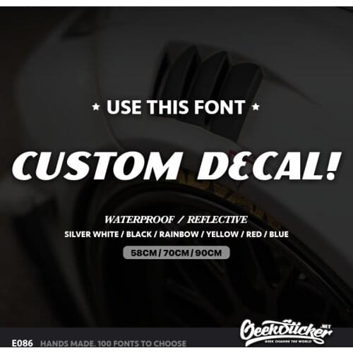 Custom Your TEXT Vinyl Decal Sticker Car Window Name Personalized Lettering Car Truck & Boat Personalized Decal Vinyl