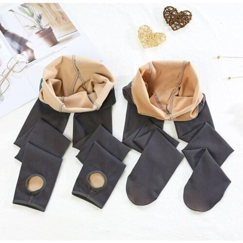 Tights Winter Velvet Thick Pantyhose Stockings Women Female Hosiery Collant Pantyhose Medias Nylon Tights Ladies Keep Warm