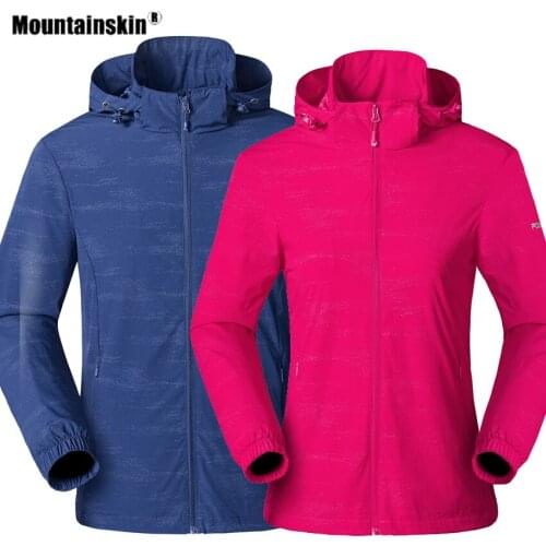 Kaisilke Men Womens Spring Thin Breathable Jackets Outdoor Sports Camping Hiking Windbreaker Trekking Climbing Male Coats VA622