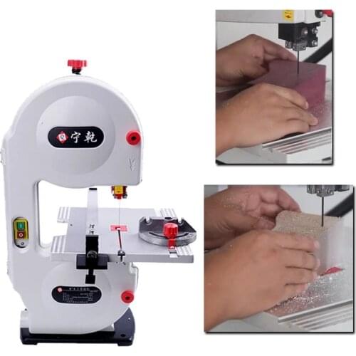 8 inch band saw machine small band saw multifunctional jig saw bead cutting machine small band saw desktop wire saw machine