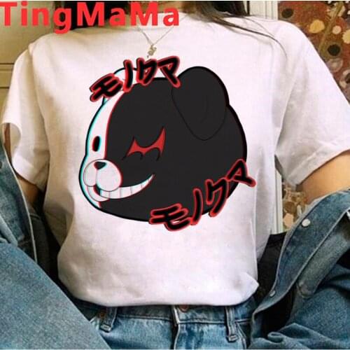 Danganronpa Nagito Komaeda Ouma Kokichi t-shirt men ulzzang 2021 white t shirt japanese t shirt harajuku kawaii tumblr