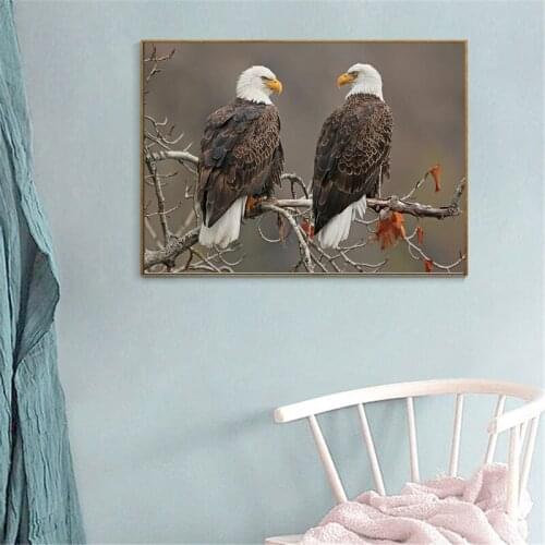 Animal Print Eagle Poster Animals Print - Modern Decoration Home Wall Art Pictures Cuadros Decoracion Salon Wall Decor
