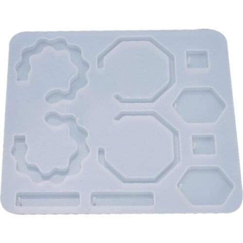 Resin Crystal Epoxy Mold Earrings Pendant Jewelry DIY Casting Silicone Mould AXYD