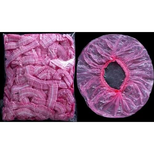 10PCS Shower Cap Sauna Night Hair Cap кепка Shower шапочка для душа Swimming Bath Products Dye Hair Sauna Accessories Shower Cap