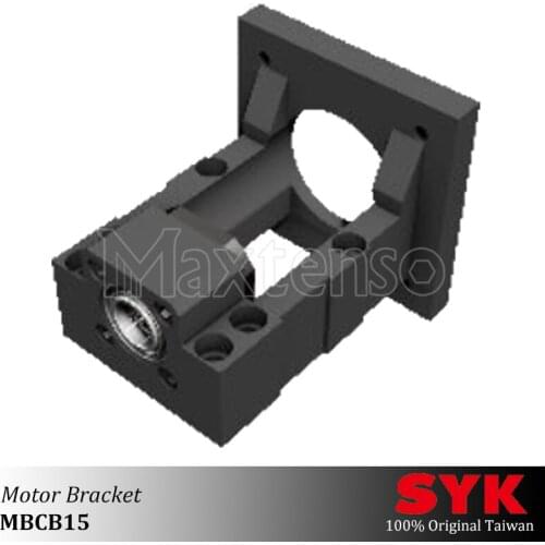 SYK Professional Motor Bracket Support Unit for ball screw housing MBCB15-D/DP/E/EP stepper servo motor with BF15 and Coupler