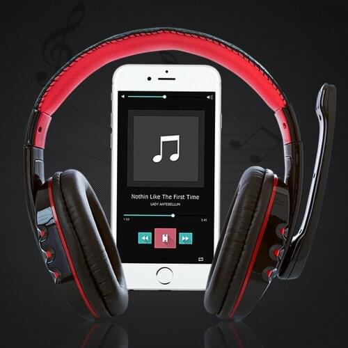 V8 Wireless Bluetooth Headset Gamer Stereo Gaming Headphones Handsfree Earphone With Mic For PC Mobile Phone Mp3 Tablet Laptop