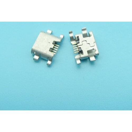 200pcs For ZTE Blade L2 S6 5.0 U807 N983 N807 U956 N5 N909 N798 N980 Micro mini USB connector socket charging port