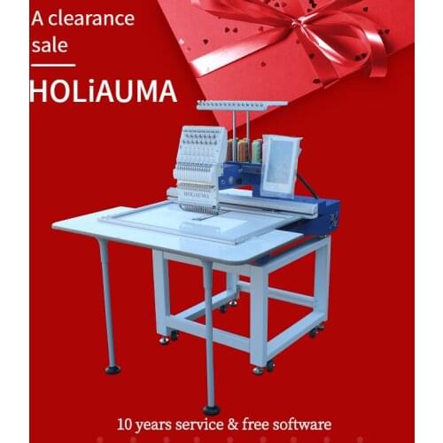 2019 Best single head high speed embroidery machine home/industry/commercial embroidery machine like tajima for cap/tshirt/flat