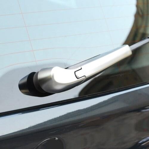 ABS Chrome Rear Window Wiper Blade Cover Trim For BMW X1 F48 2016 2017 2018 Car-styling Accessories For BMW X2 F47 2018