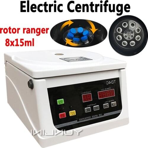Benchtop Centrifuge Low Speed PRP Electric Centrifuge 4000 Revolution Serum Separation Laboratory Equipment TD4C